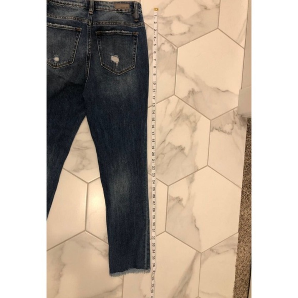 miss me jeans Size / 26 High-Rise Ankle Straight Medium Dark Denim - Picture 8 of 10